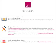 Tablet Screenshot of lcnservers.com